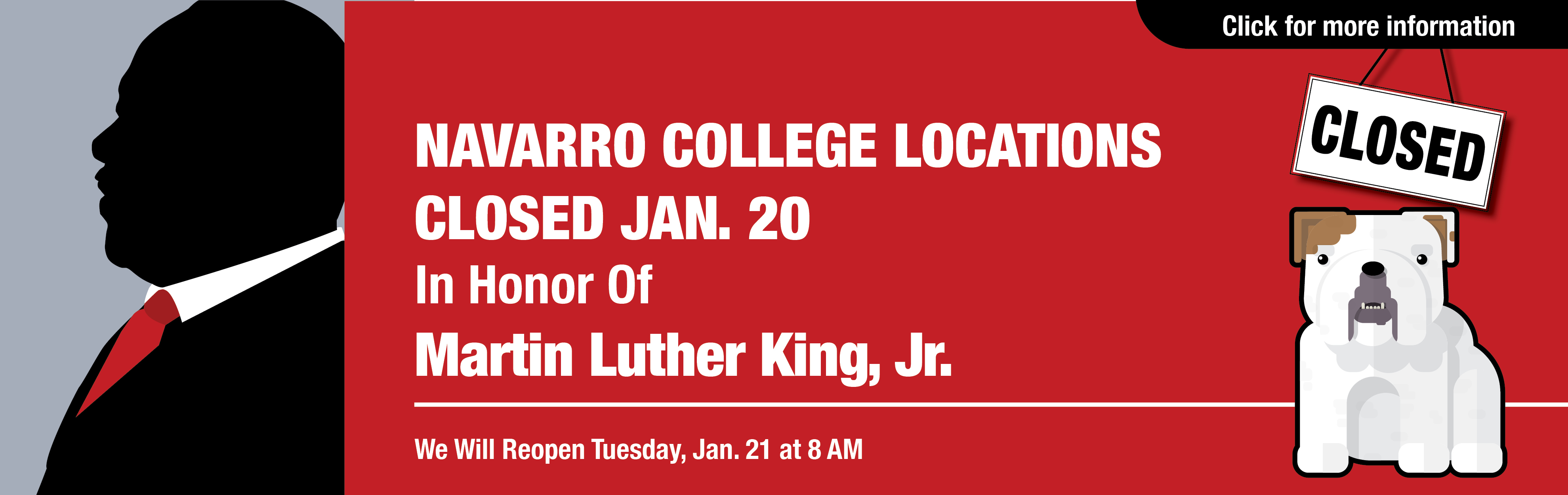 Closure for MLK Day